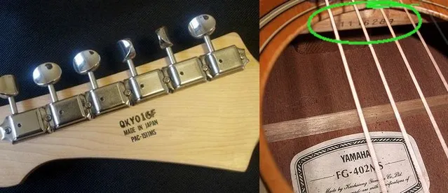 Yamaha Guitar Serial Number