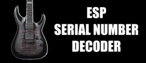 ESP Serial Number Decoder